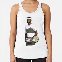 Amazing Frances Tiafoe Racerback Tank Top