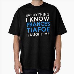 Everything I know Oversized T-Shirt by Frances Tiafoe