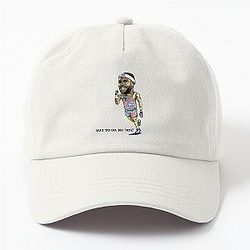 Frances Tiafoe caricature Dad Hat