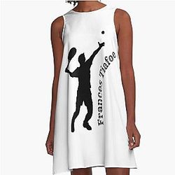 Frances Tiafoe T-shirt and A-Line Dress
