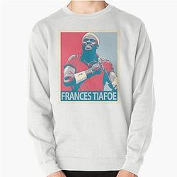Frances Tiafoe Tennis Star Portrait - Perfect Gift for You and Friends Pullover Sweatshirt