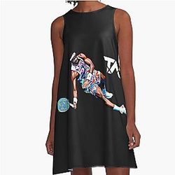Frances Tiafoe Tennis A-Line Dress