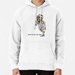 Frances Tiafoe Tennis Player Caricature Pullover Hoodie