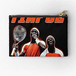 Frances Tiafoe Zipper Pouch