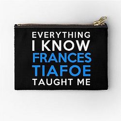 Frances Tiafoe Zipper Pouch
