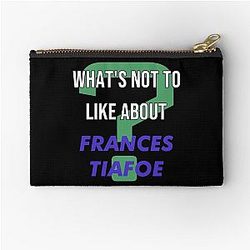 Frances Tiafoe Zipper Pouch