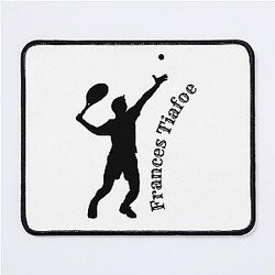 Frances Tiafoe T-shirt & sticker Mouse Pad