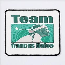 TEAMS FRANCES TIAFOE TENNIS PLAYER T-shirt CLASSIC Mouse Pad