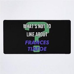 What's not to like about Frances Tiafoe Desk Mat