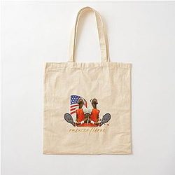 Frances Tiafoe Cotton Tote Bag