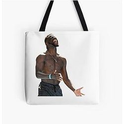 Frances Tiafoe Art Over Print Tote Bag