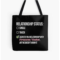 Relationship with Frances Tiafoe All Over Print Tote