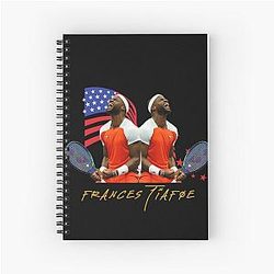 Frances Tiafoe Spiral Notebook