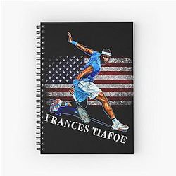 Frances Tiafoe Spiral Notebook