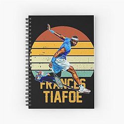 Frances Tiafoe Spiral Notebook
