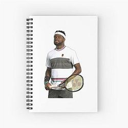Amazing Frances Tiafoe Spiral Notebook