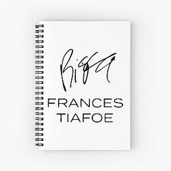 Frances Tiafoe Spiral Notebook