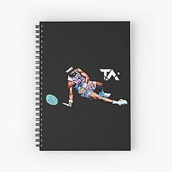Frances Tiafoe Tennis Spiral Notebook
