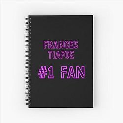 Frances Tiafoe Spiral Notebook