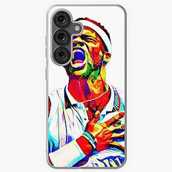 Frances Tiafoe Fired Up. US Open Tennis Shirt Samsung Galaxy Soft Case