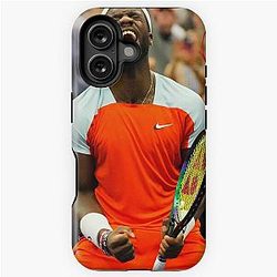 Frances Tiafoe gifts a tough iPhone case