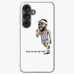 Frances Tiafoe pro tennis player caricature Samsung Galaxy Soft Case