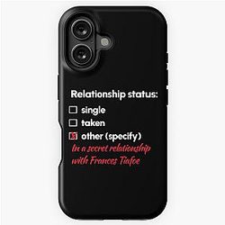 Frances Tiafoe - Relationship iPhone Tough Case