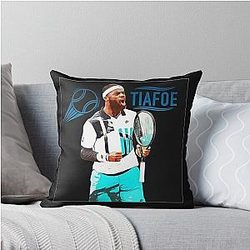 Frances Tiafoe Throw Pillow