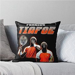 Frances Tiafoe Throw Pillow