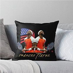 Frances Tiafoe Throw Pillow
