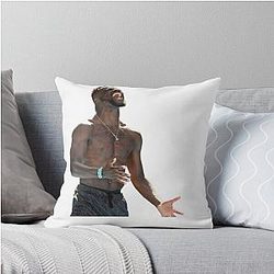 Frances Tiafoe Art Throw Pillow