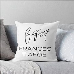 Amazing Frances Tiafoe Throw Pillow