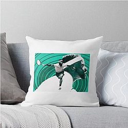 Amazing Frances Tiafoe Throw Pillow