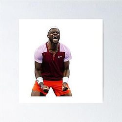 Frances Tiafoe Poster