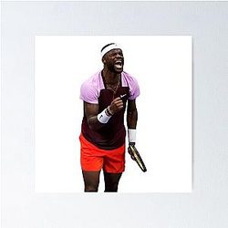 Frances Tiafoe Poster
