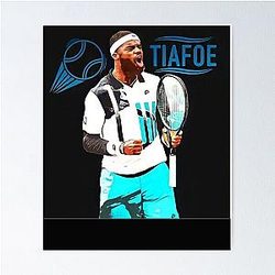 Frances Tiafoe Poster