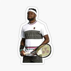 Amazing Frances Tiafoe Sticker