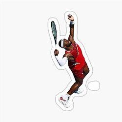 Frances Tiafoe Sticker