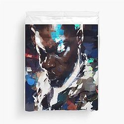 Frances Tiafoe Fired Up Duvet Cover