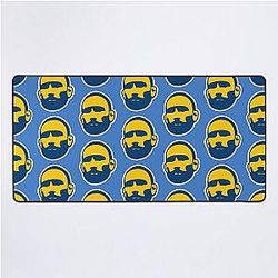 Frankie Edgar Blue Desk Mat