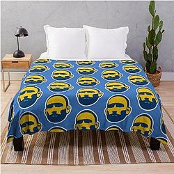 Frankie Edgar Blue Throw Blanket
