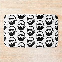 Frankie Edgar Black Bath Mat