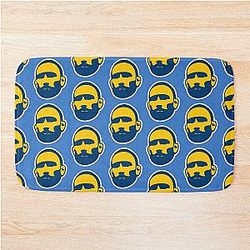 Frankie Edgar Blue Bath Mat