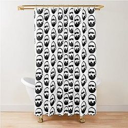 Frankie Edgar Black Shower Curtain
