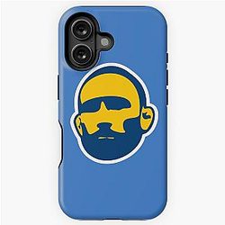 Frankie Edgar Blue Yellow iPhone Tough Case