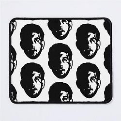 Frank Mir Black Mouse Pad
