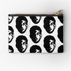 Frank Mir Black Zipper Pouch