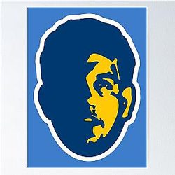 Frank Mir Blue Poster