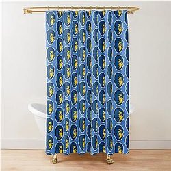 Frank Mir Blue Shower Curtain