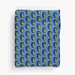 Frank Mir Blue Duvet Cover